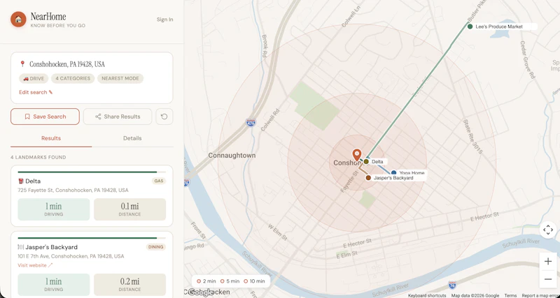 NearHome screenshot 1