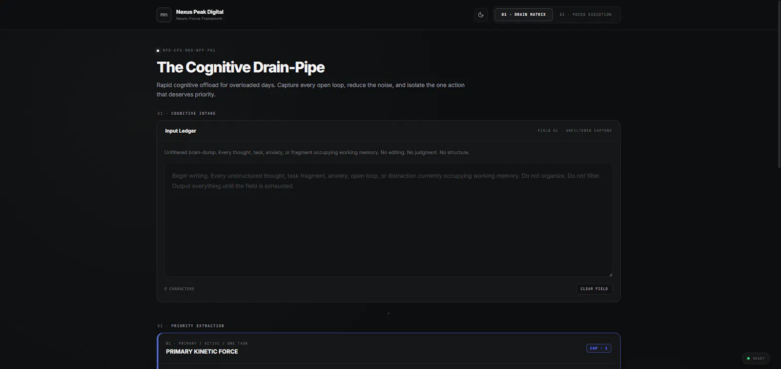 The Neuro-Focus Framework screenshot 2