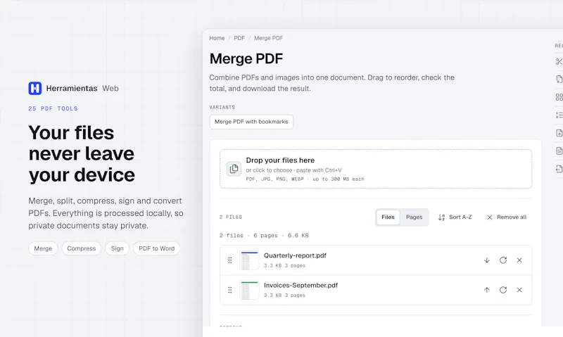 Herramientas Web screenshot 2