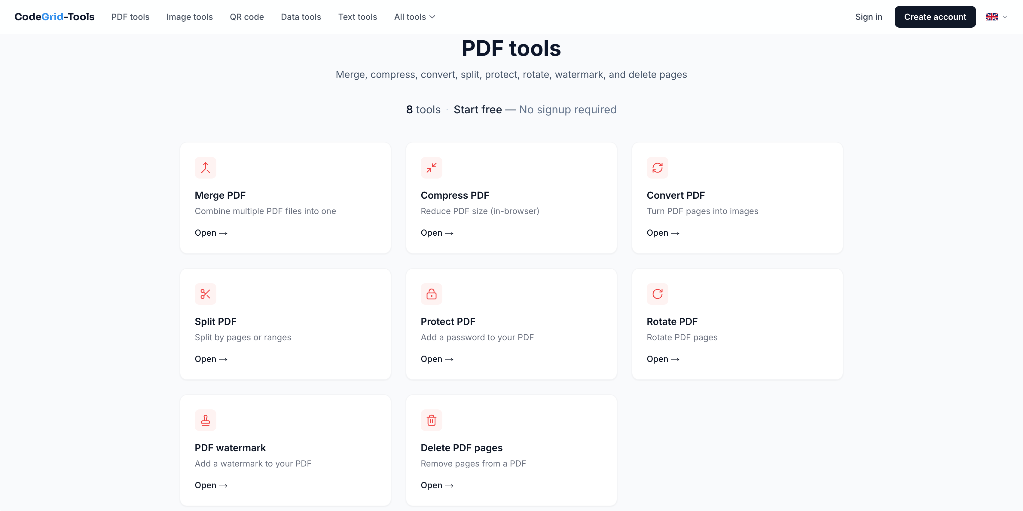 CodeGrid Tools gallery image