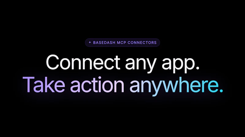 Basedash MCP Connectors screenshot 5