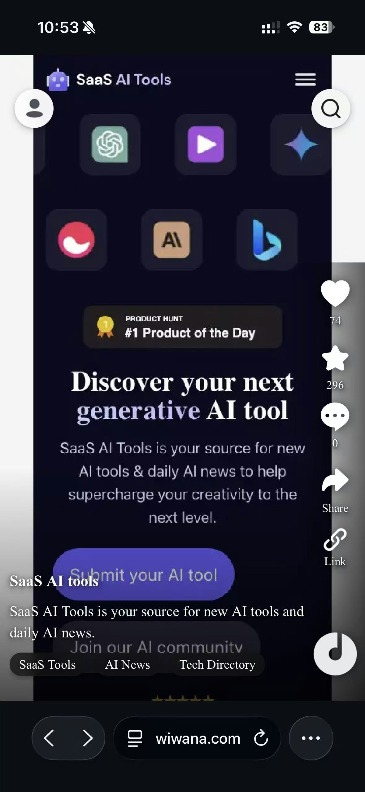 wiwana - Screenshot 3 showing product features and functionality