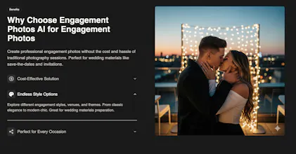 Engagement Photos AI gallery image