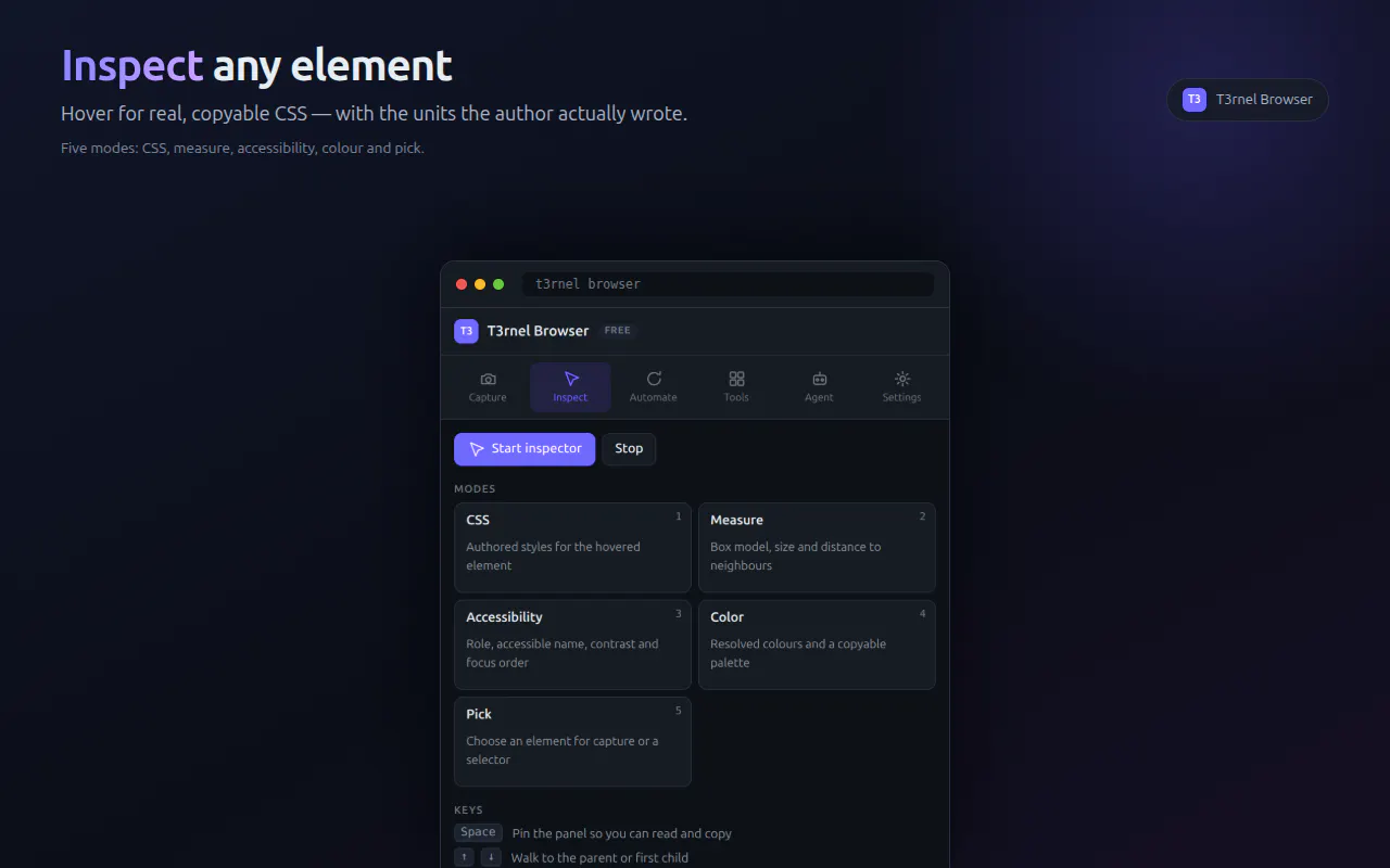 T3rnel Browser gallery image