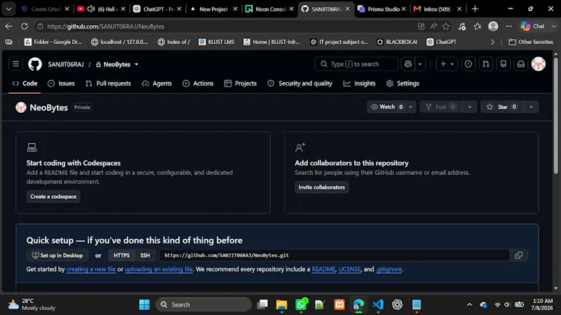 NeoByteHq Website screenshot 4