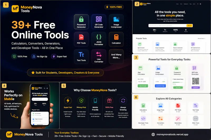 MoneyNova Tools screenshot 1