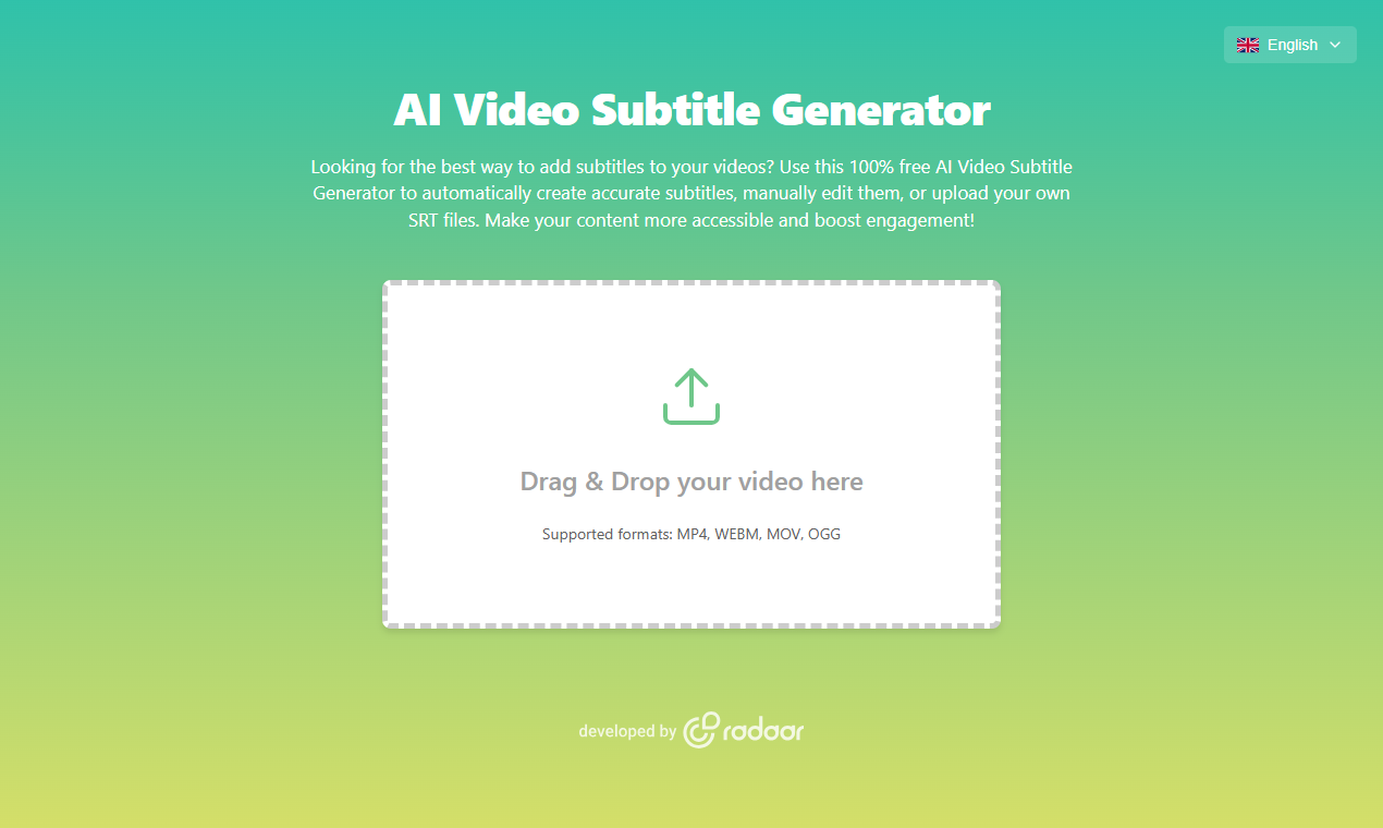 AI Video Subtitle Generator gallery image