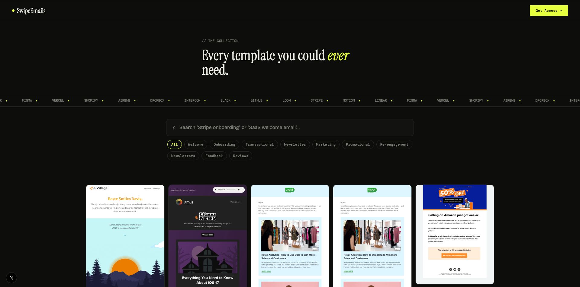 SwipeEmails gallery image