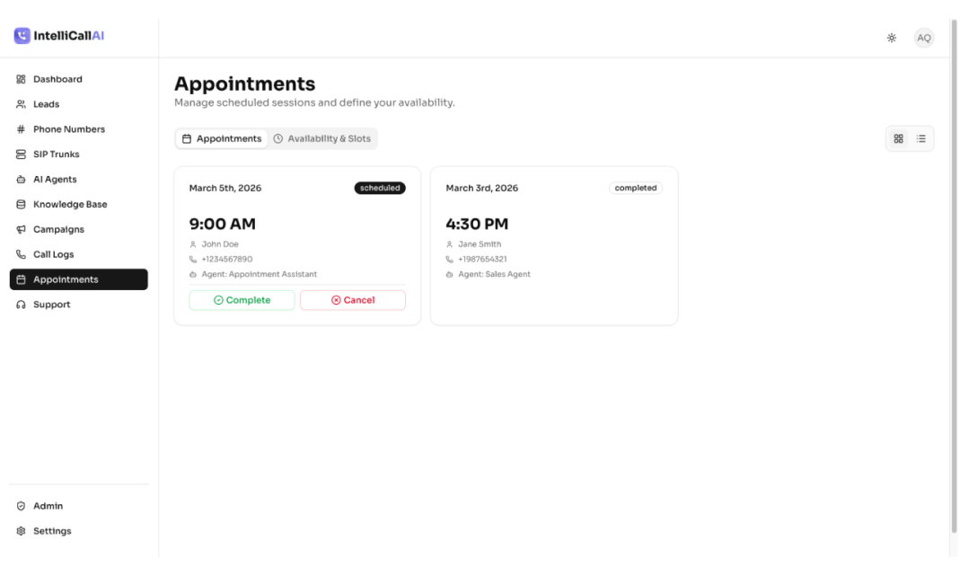 IntelliCallAI gallery image