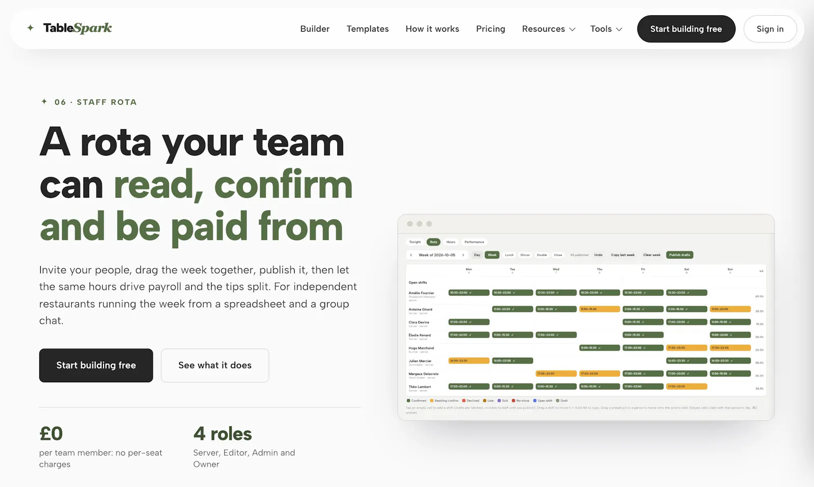 TableSpark screenshot 5