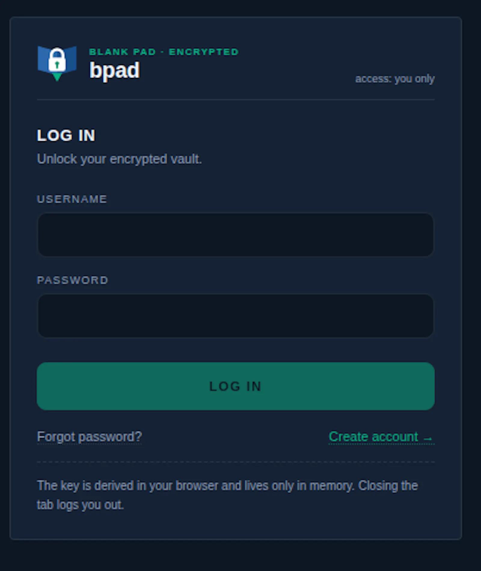 bpad screenshot 3