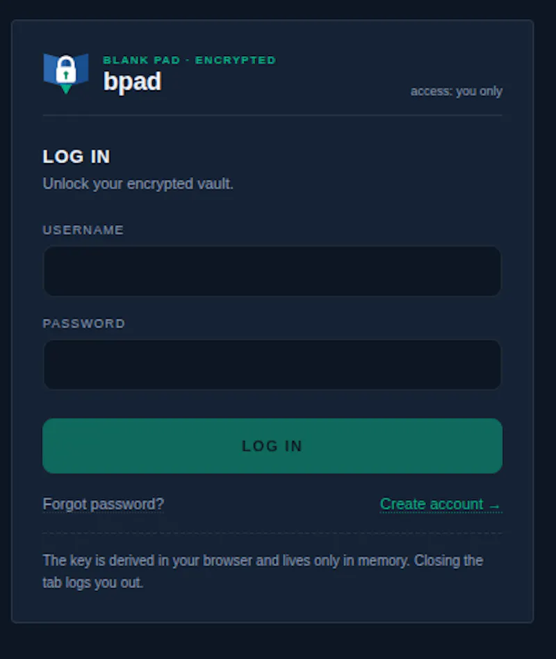 bpad screenshot 3
