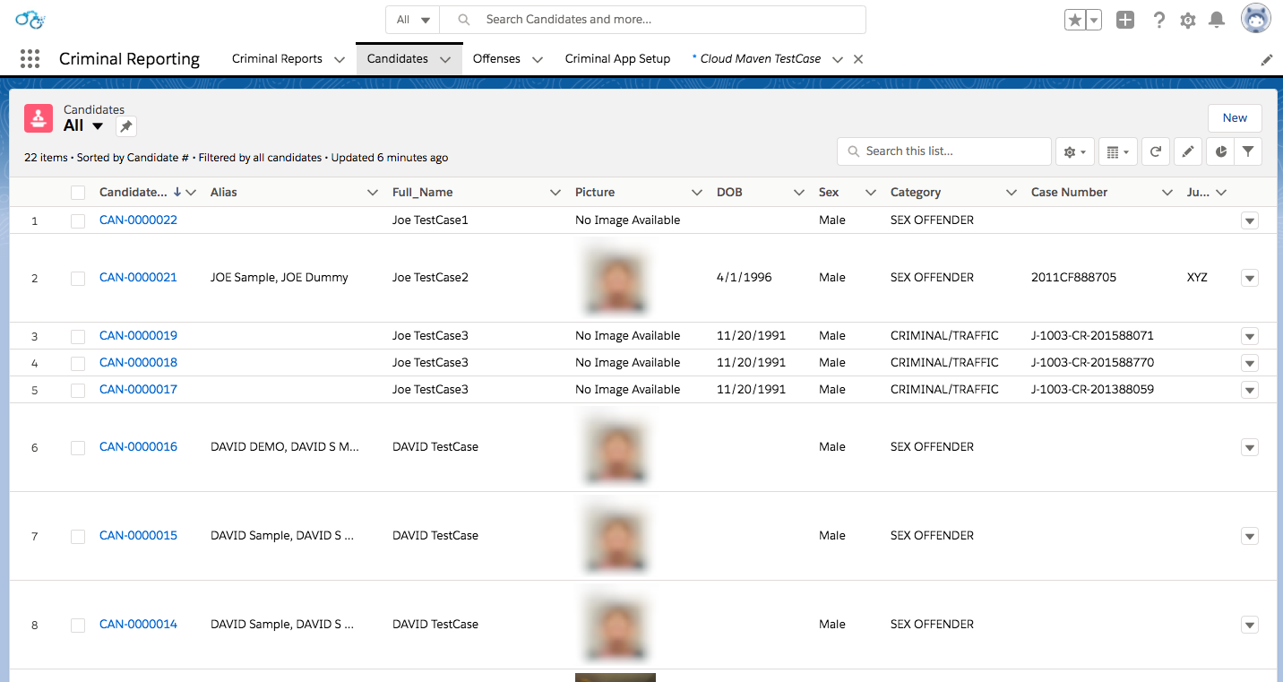 Criminal Checker - Cloud maven, inc: salesforce appexchange products media 2