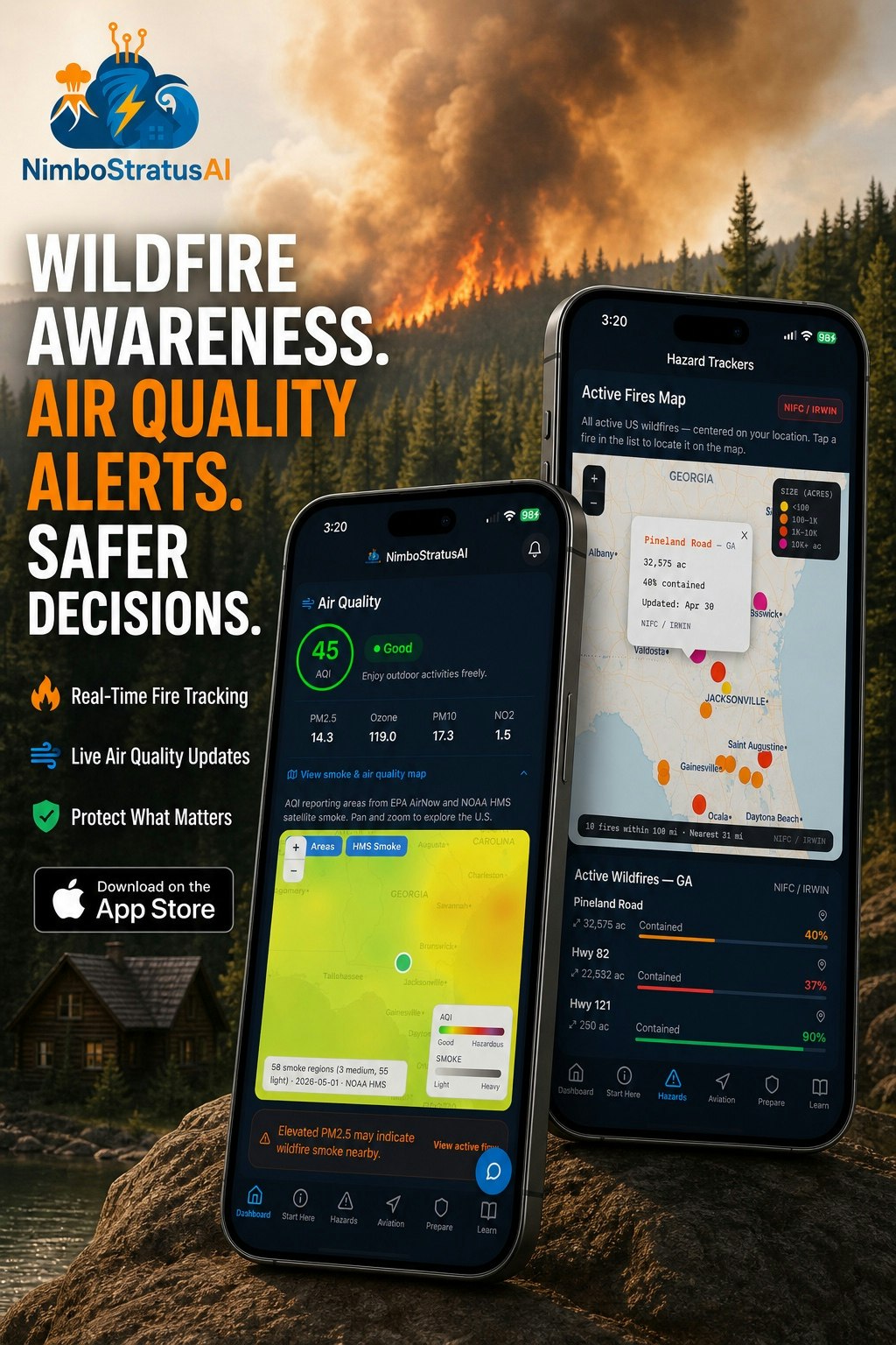 NimboStratusAI Weather Hazard App gallery image