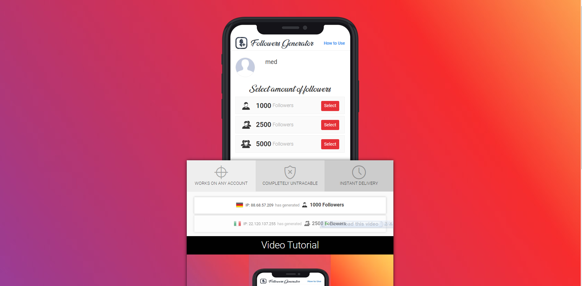 Media Những người theo dõi miễn phí Instagram miễn phí thích 2023 - Cách nhận lượt thích miễn phí và người theo dõi Instagram thực sự vào năm 2023 1