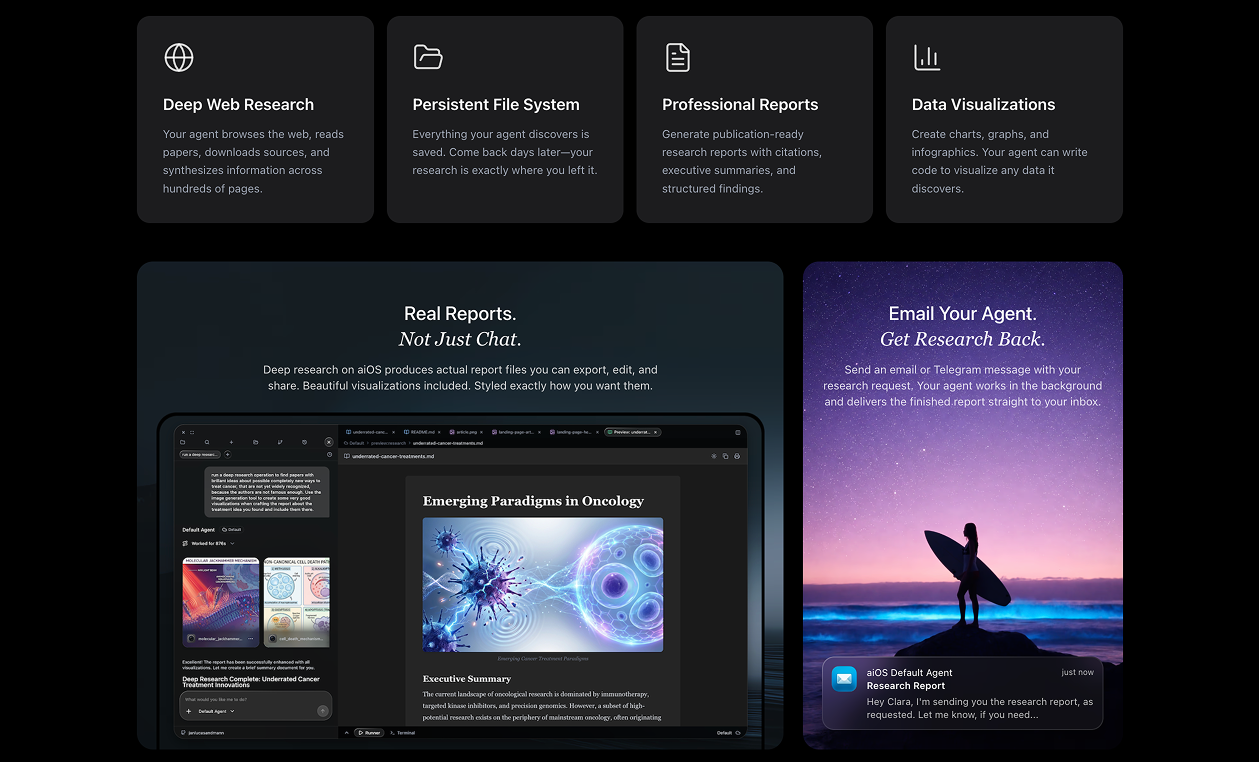 computer agents - Screenshot 5 showing product features and functionality