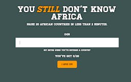 You Don't Know Africa media 2