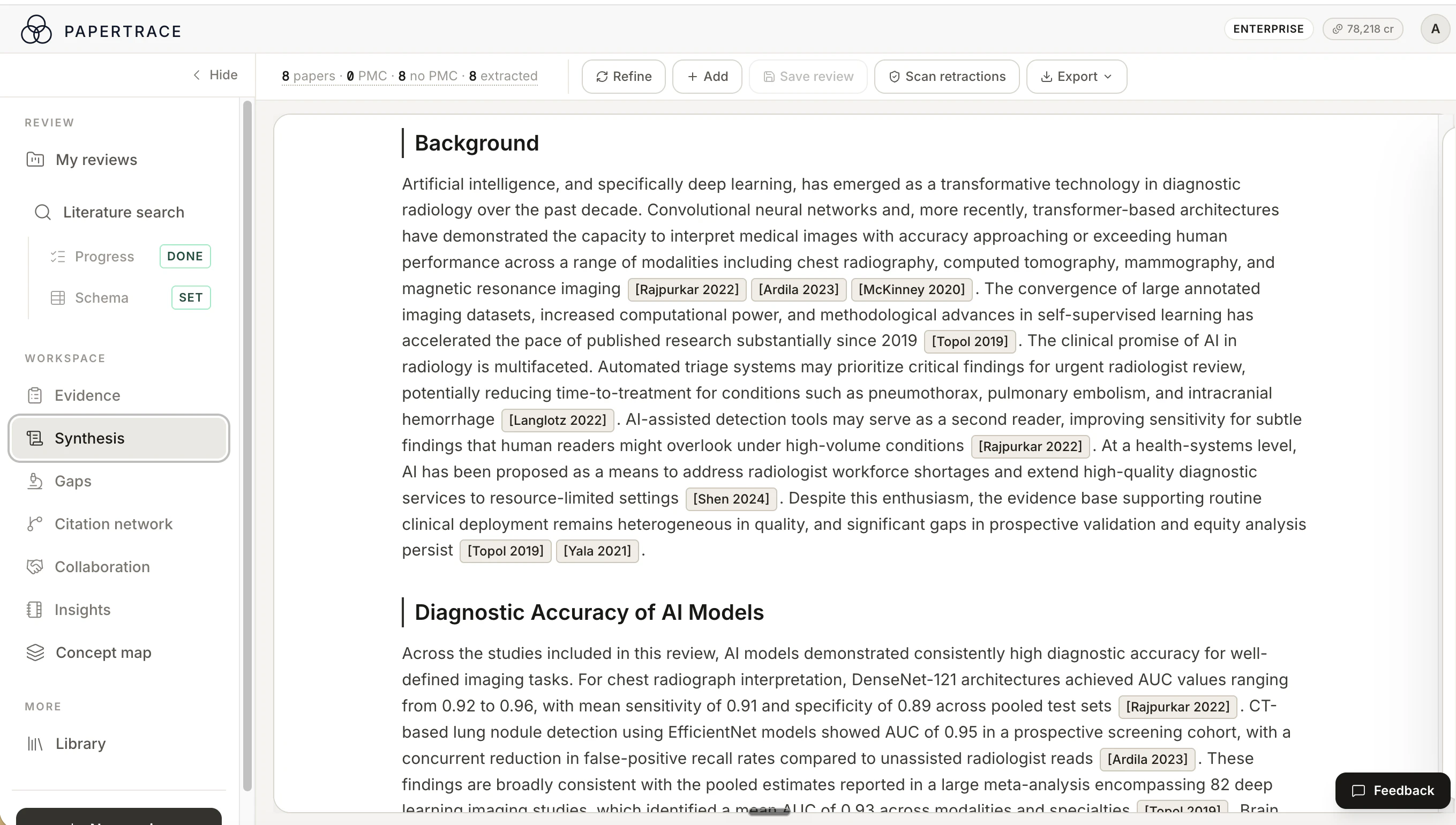PaperTrace screenshot 1