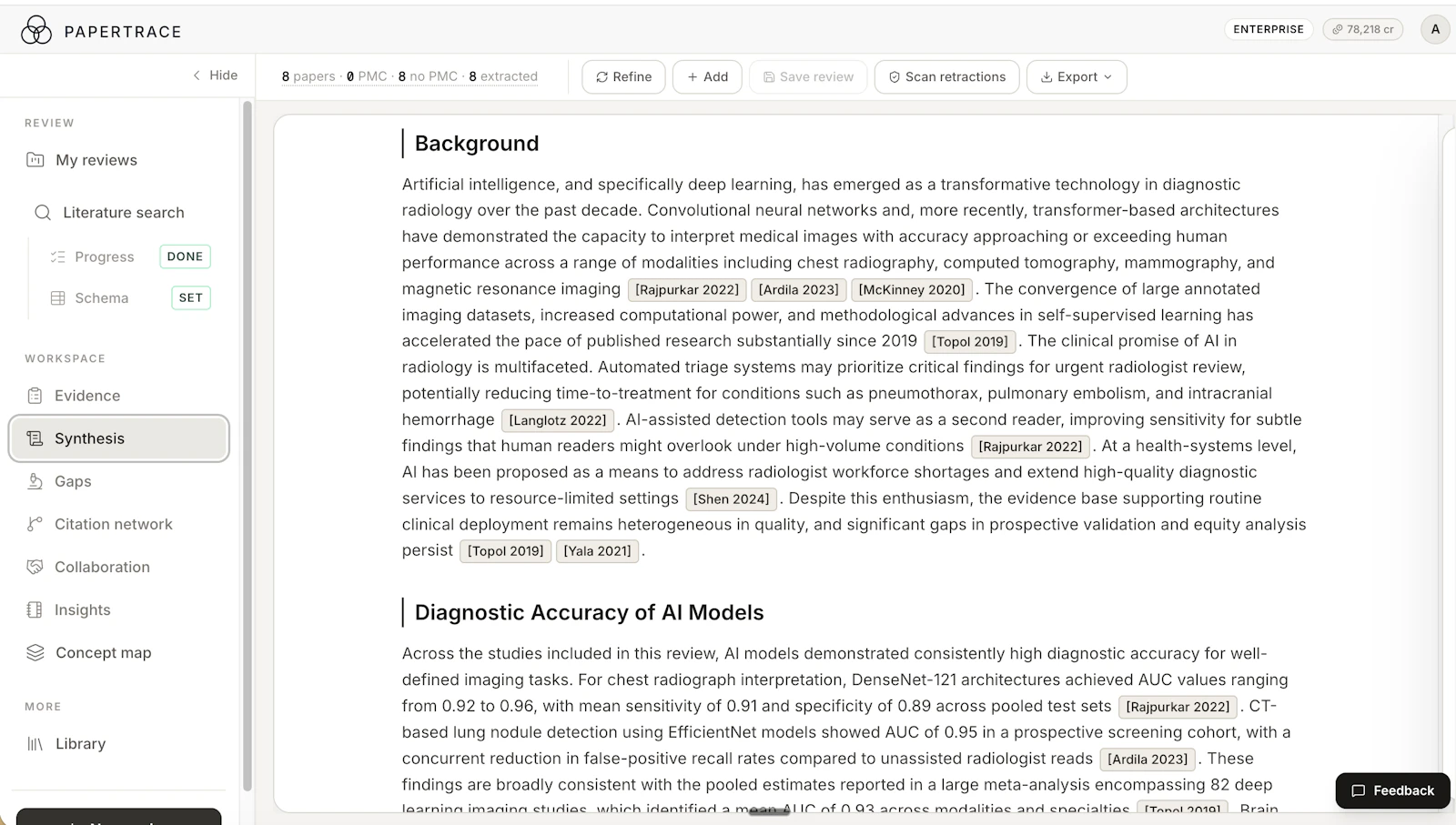 PaperTrace screenshot 2