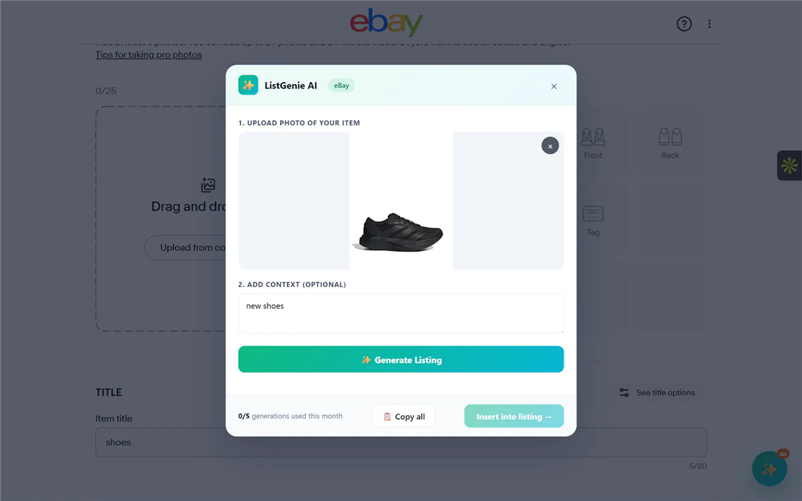 ListGenie AI screenshot 3