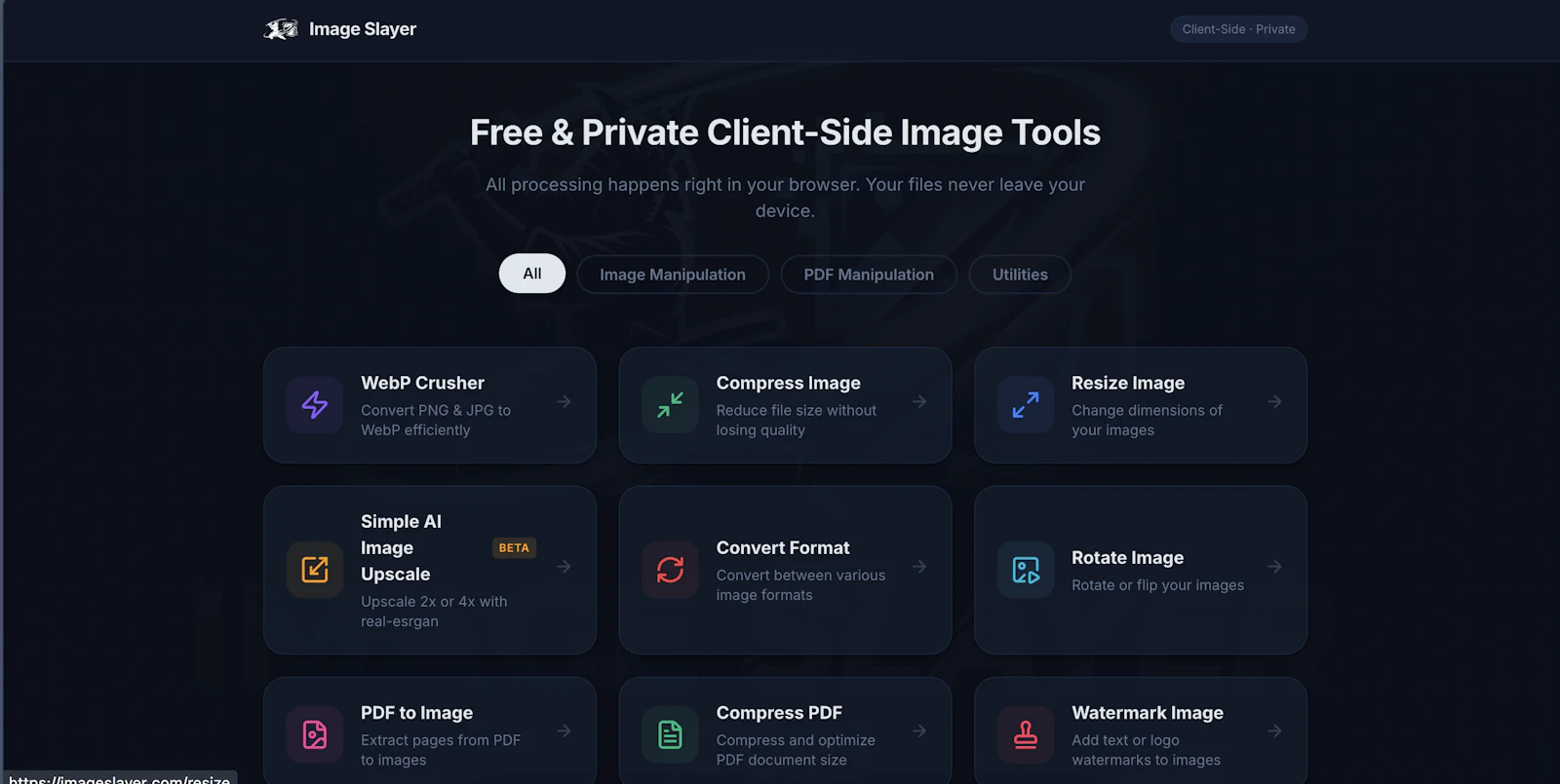 Image Slayer screenshot 1