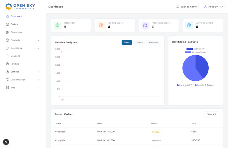Open Sky Commerce screenshot 6