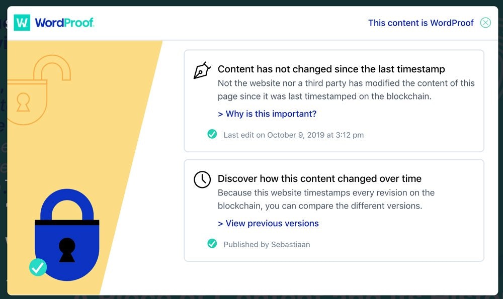 Wordproof gallery image