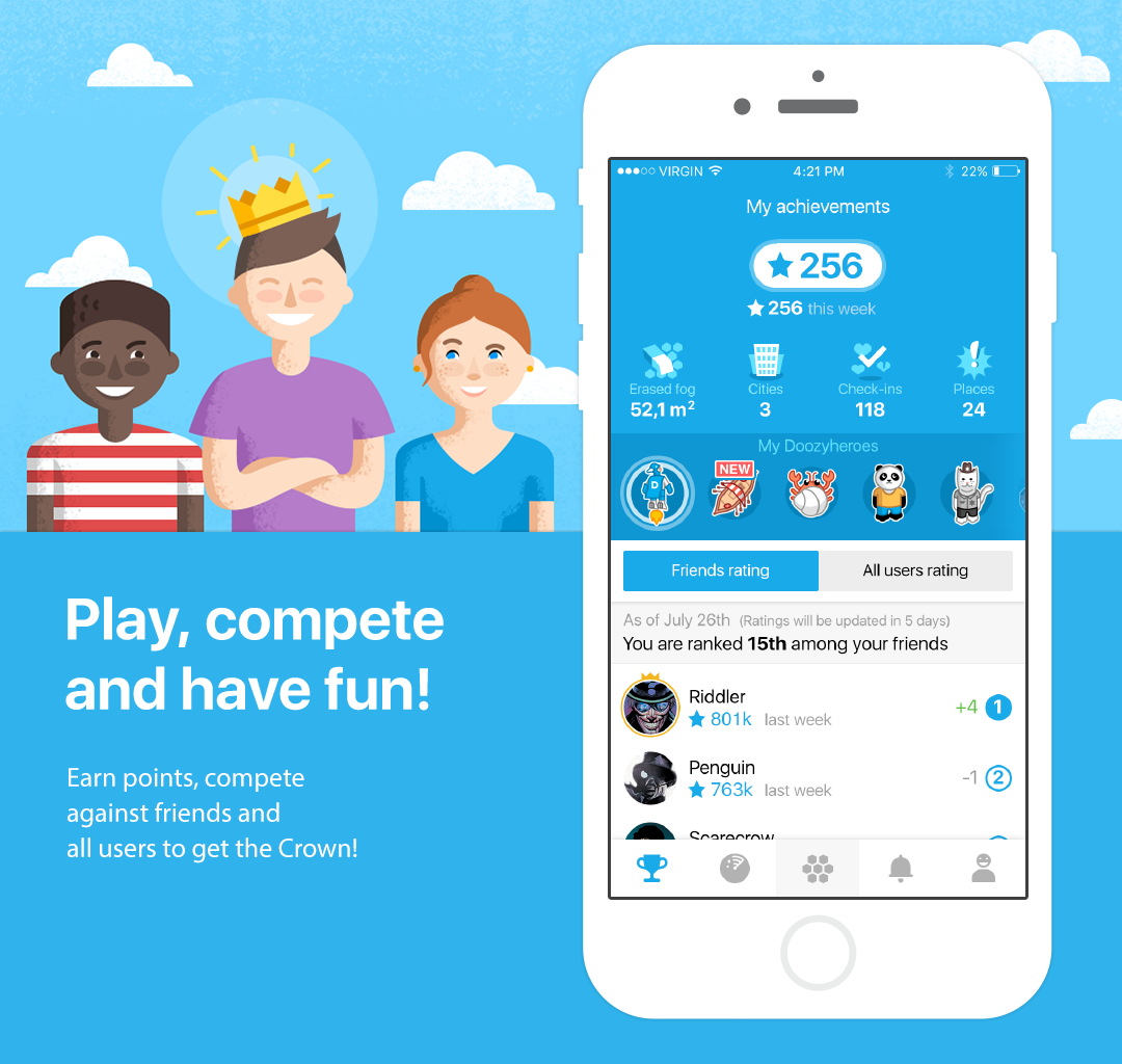 Doozyrama - Crowdsourcing map gallery image