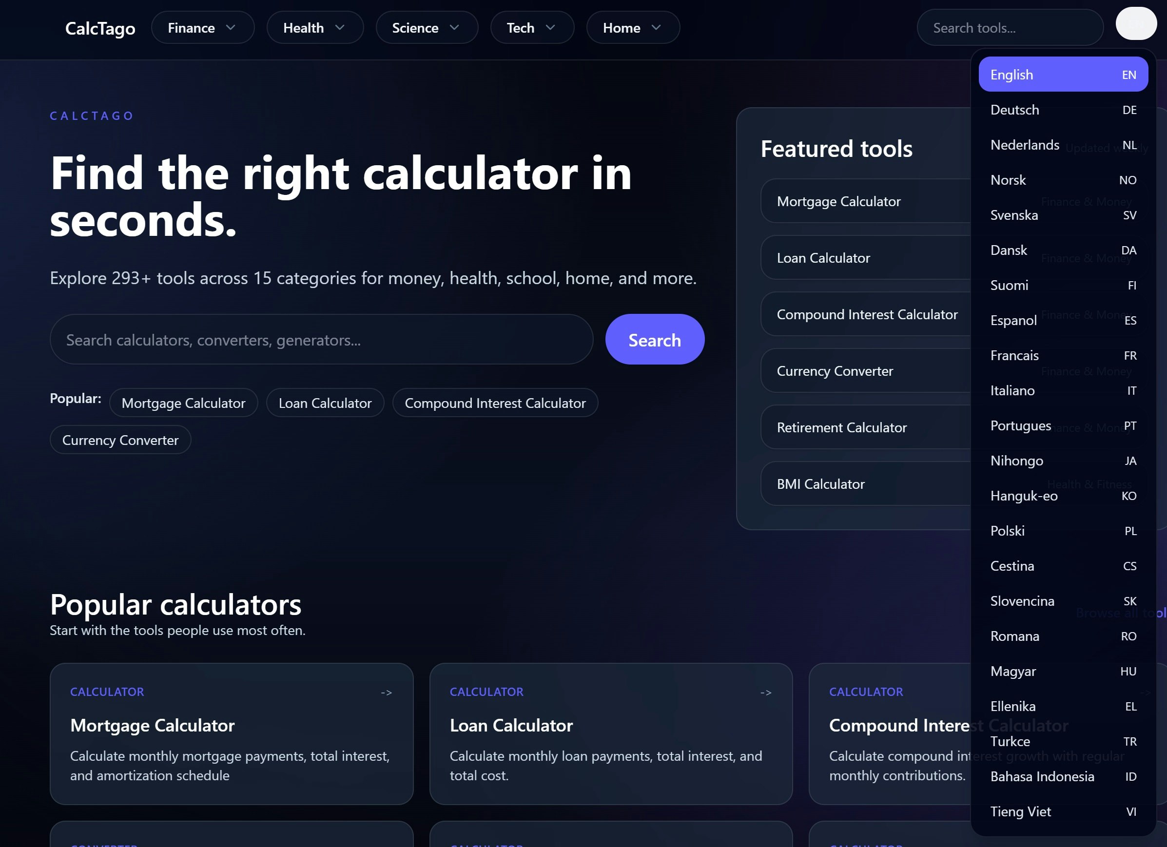 CalcTago.com gallery image