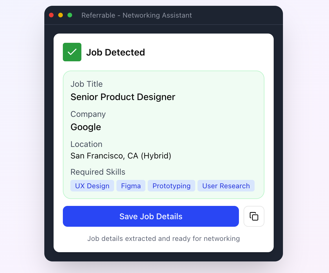 Referrable - Screenshot 3 showing product features and functionality