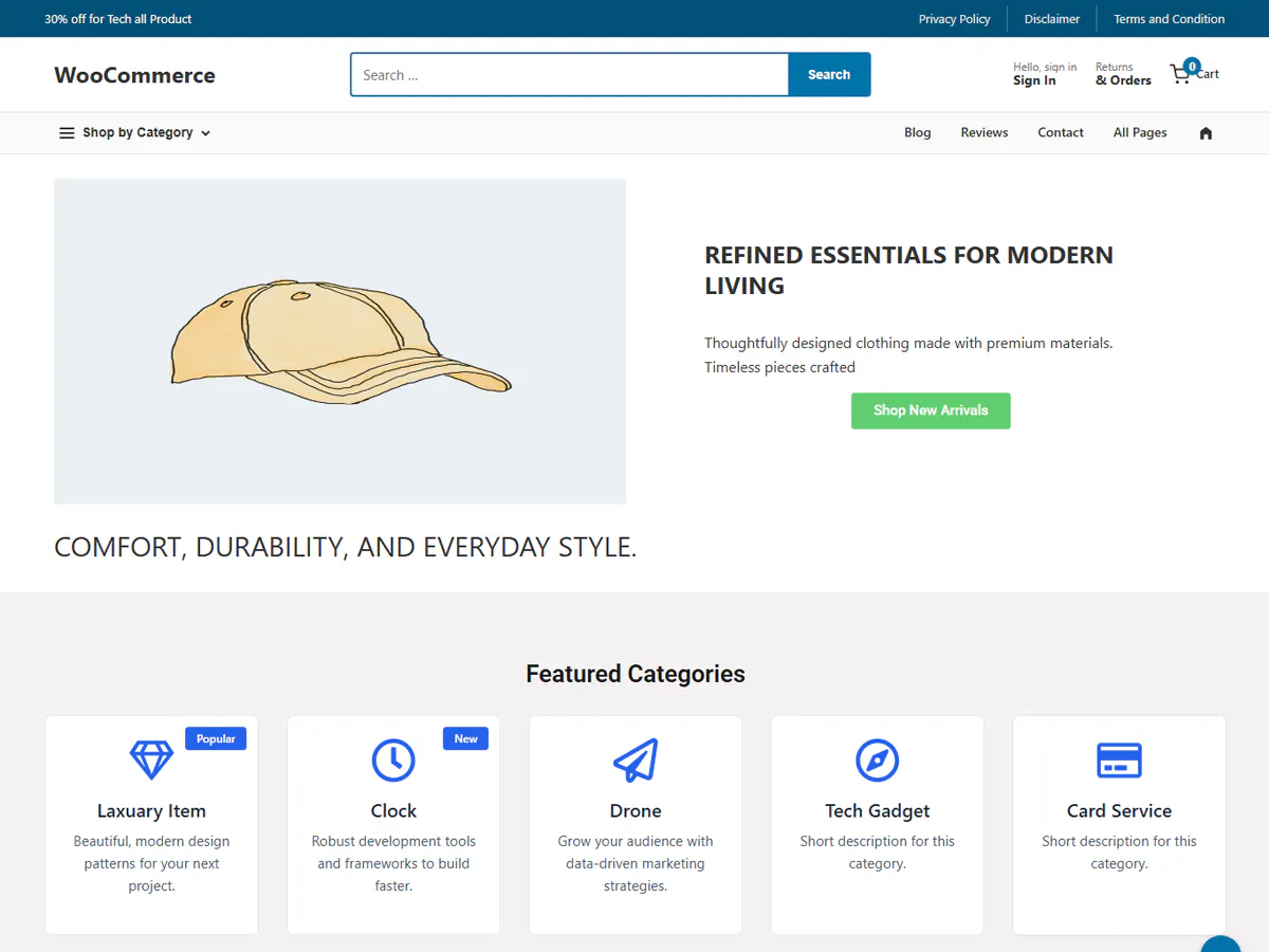 BBH Lite - Lightweight WordPress Theme gallery image