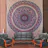 Elephant Triangle Print Wall Hanging Mandala Tapestry