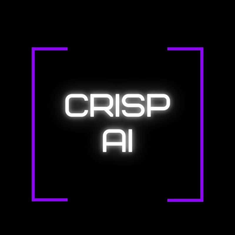 Crisp AI - Product Hunt launch logo and brand identity