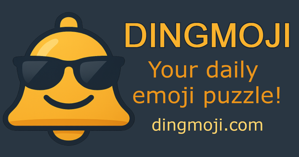 Media Ding Ink Trace - Teka -teki emoji harian anda. 1