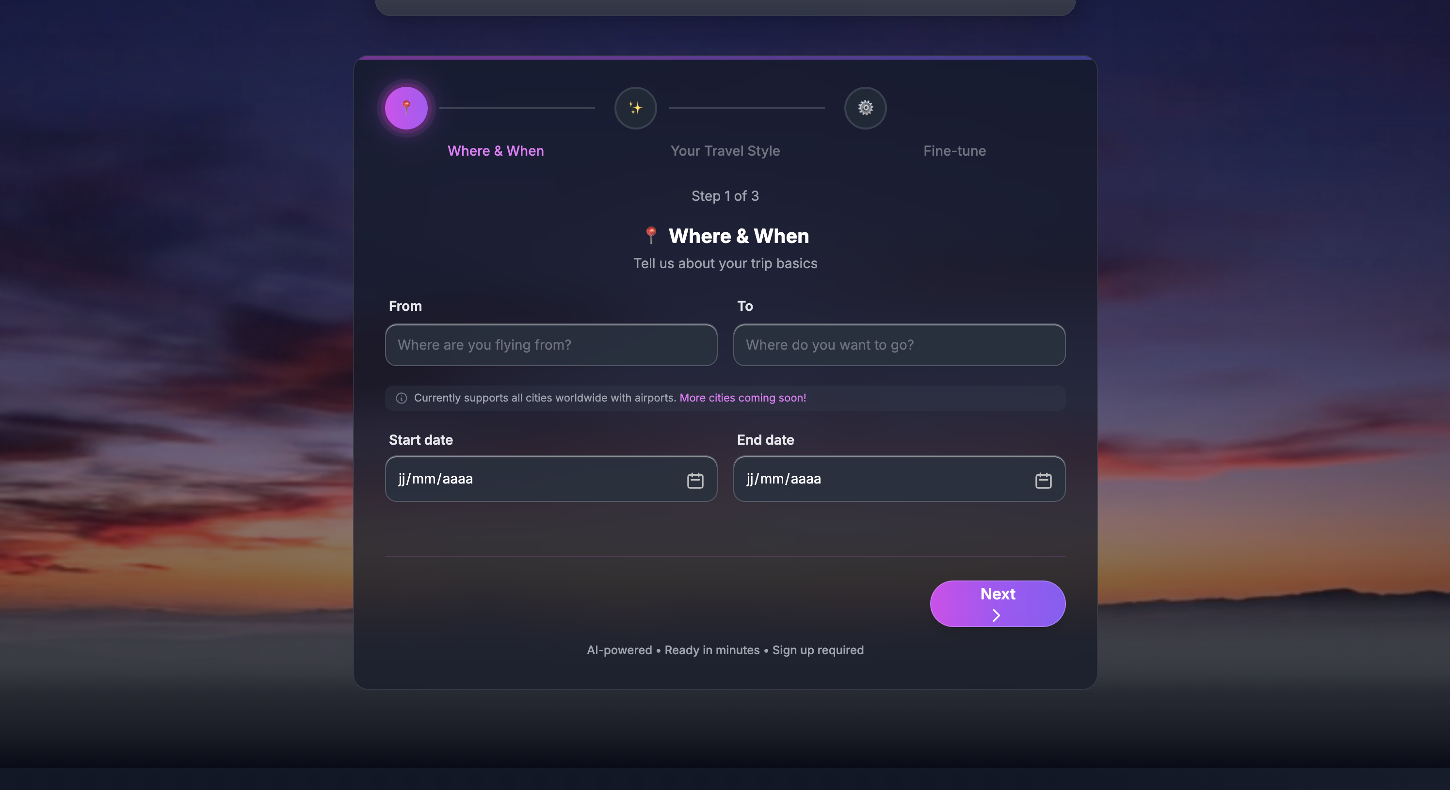 StayHere.ai - Screenshot 2 showing product features and functionality