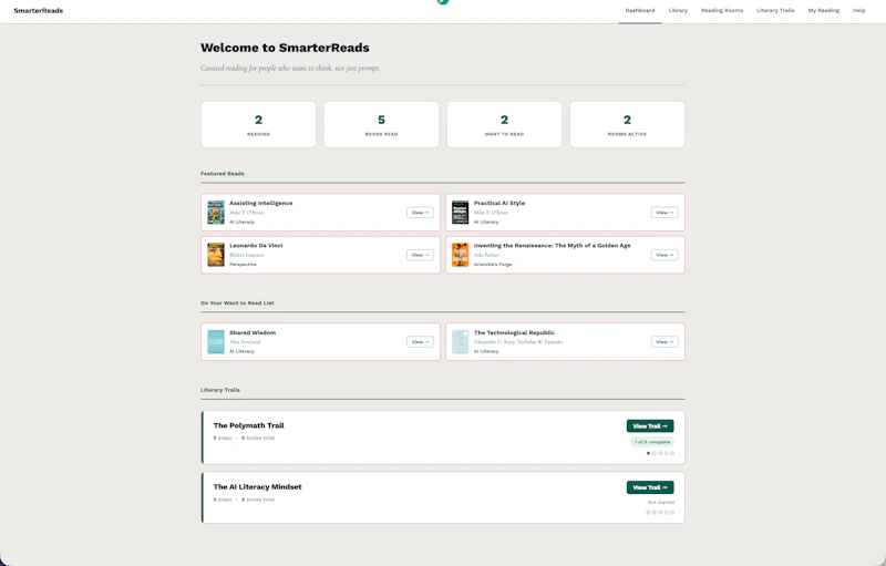 SmarterReads Corporate Reading Programs screenshot 1