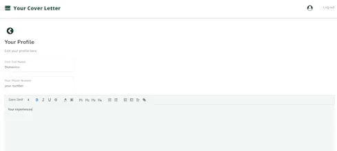 AI Cover Letter Builder gallery image