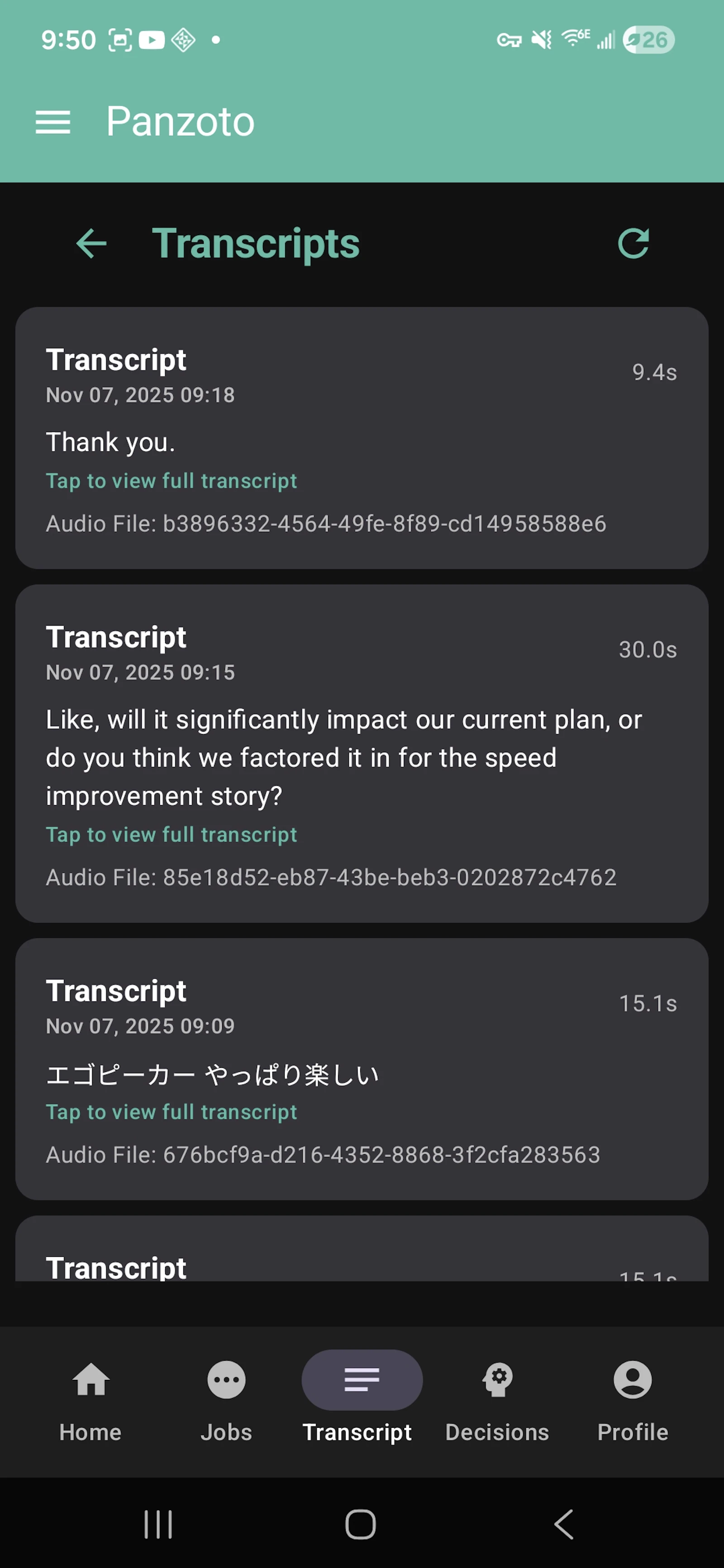 Panzoto screenshot 2