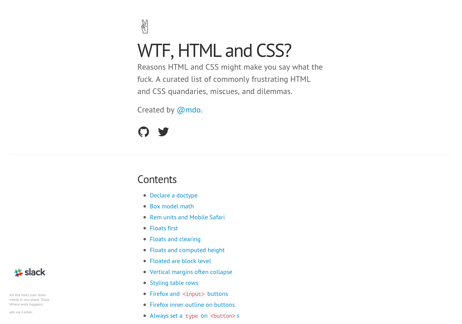 WTF, HTML & CSS.? gallery image