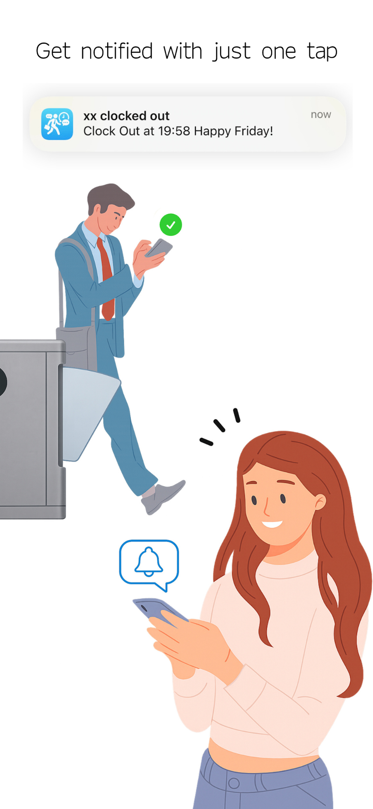 ShuTaikin - Making your work hours more visible, meaningful, and social. media 2