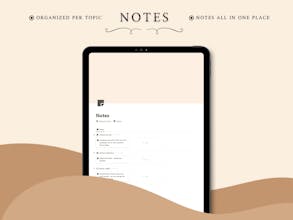 Memory Hub | Notion Topic-Saving Hub gallery image