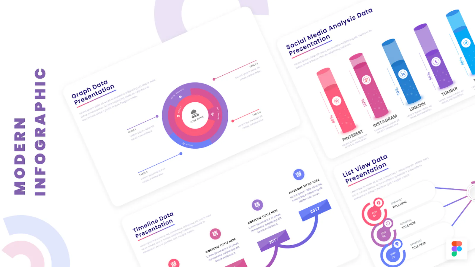 Data Charts and Infographic Design screenshot 4