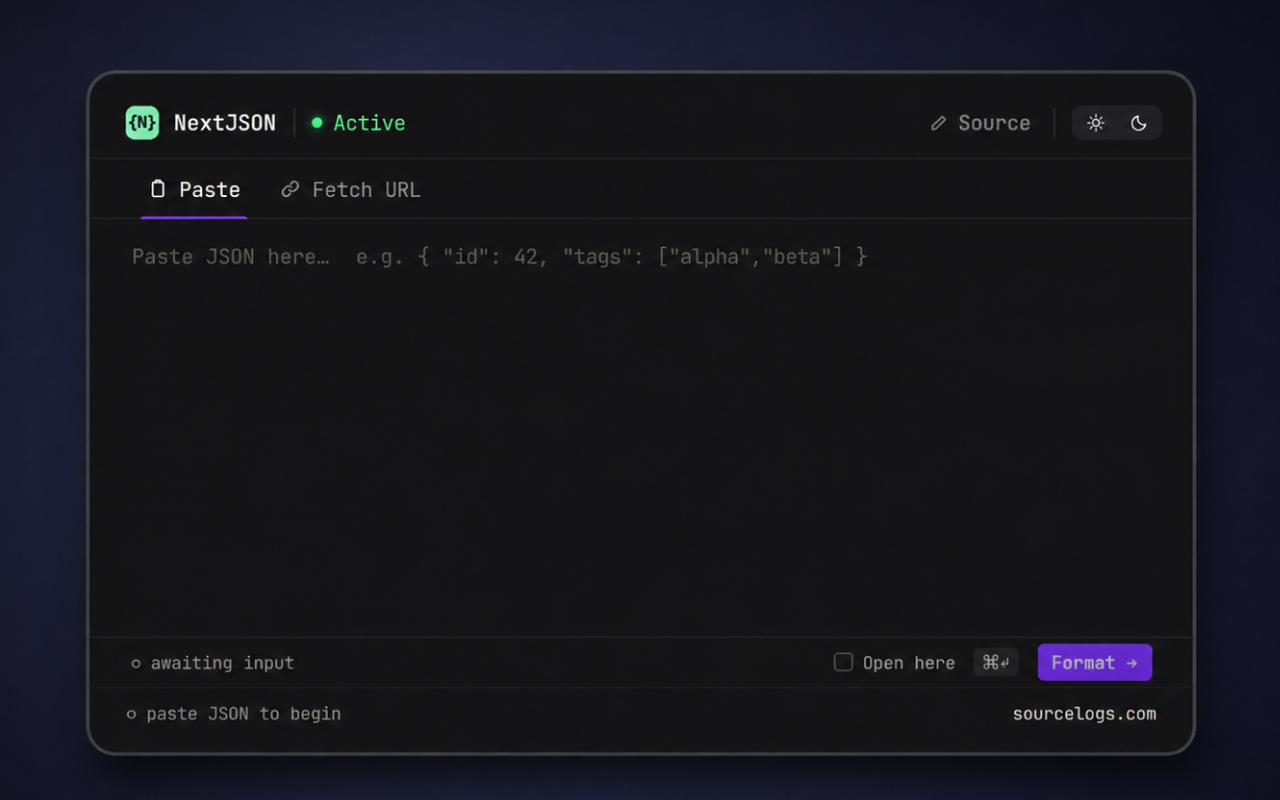 NextJSON gallery image