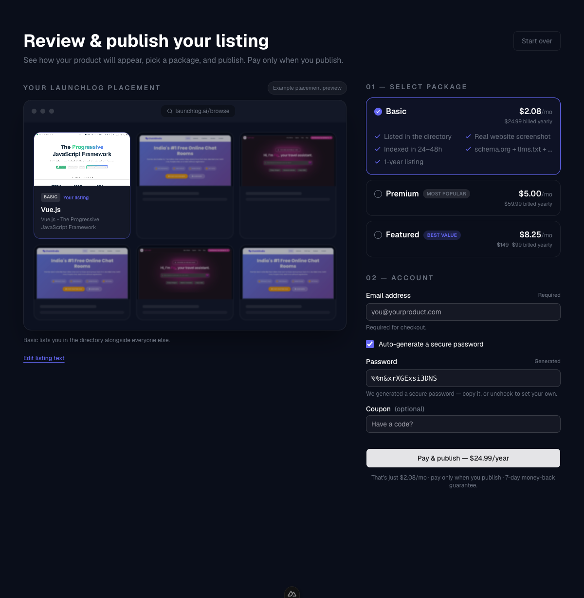 LaunchLog gallery image