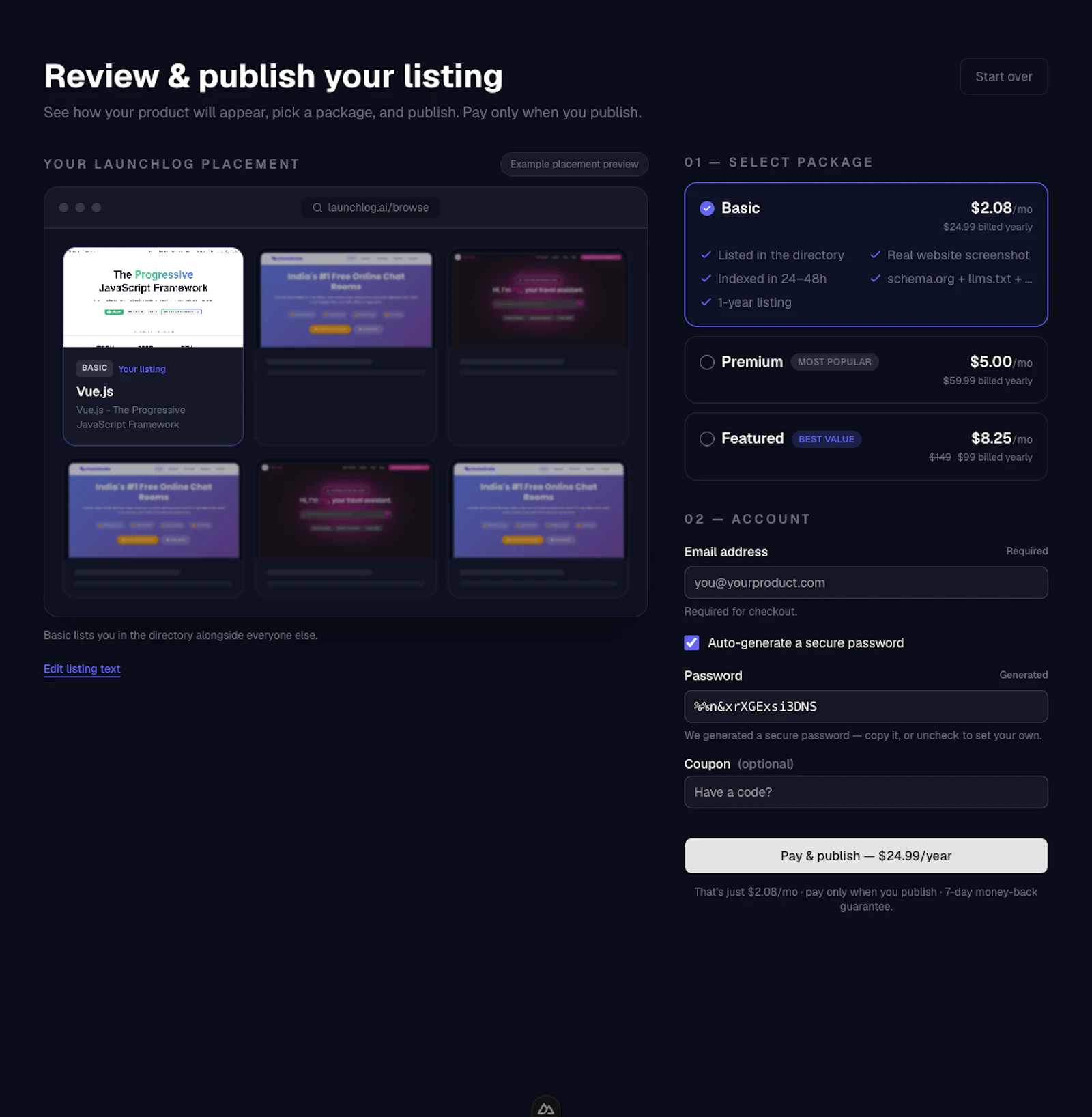 LaunchLog screenshot 3