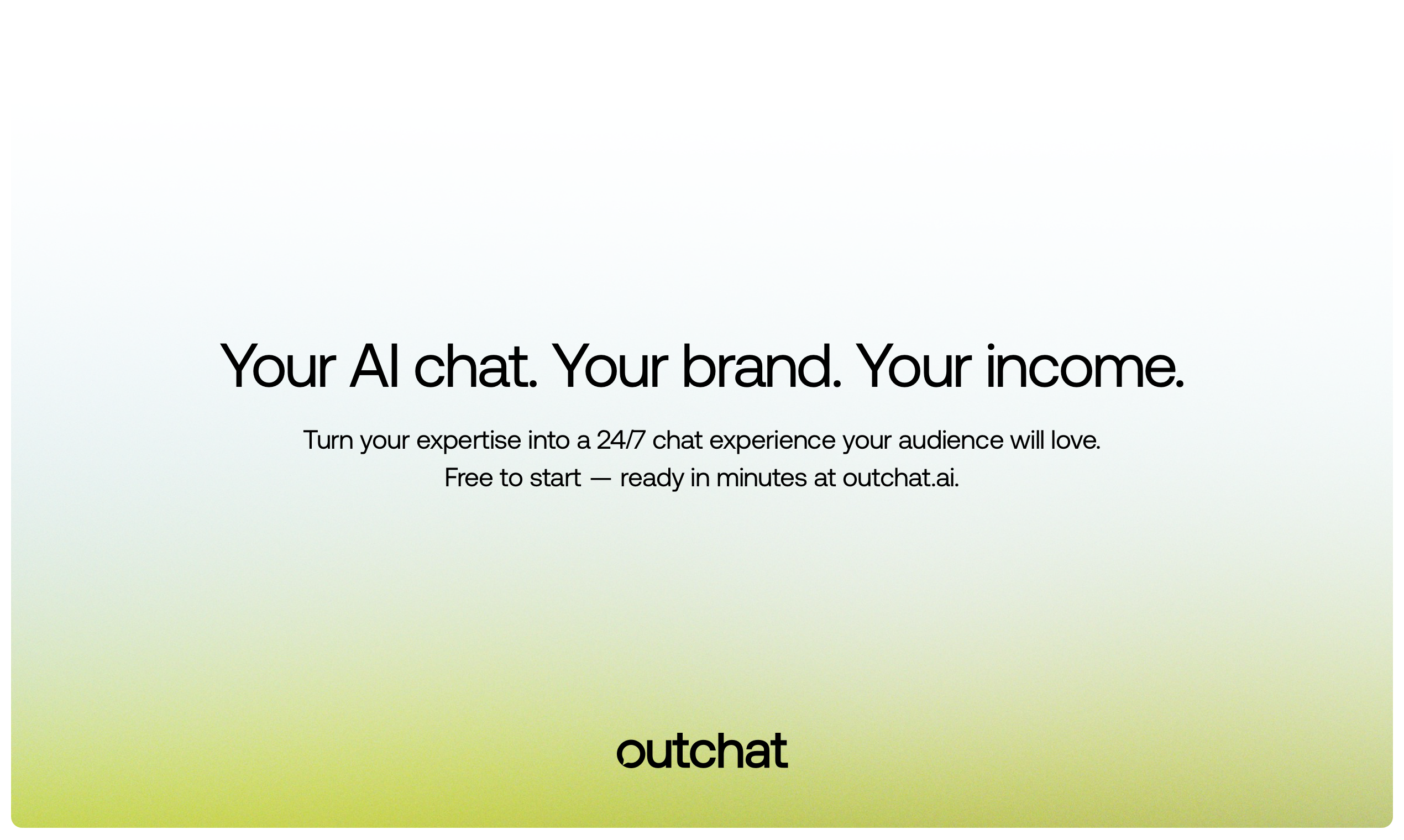 Média Outchat AI - Lancez et monétisez votre propre chat IA de marque 7