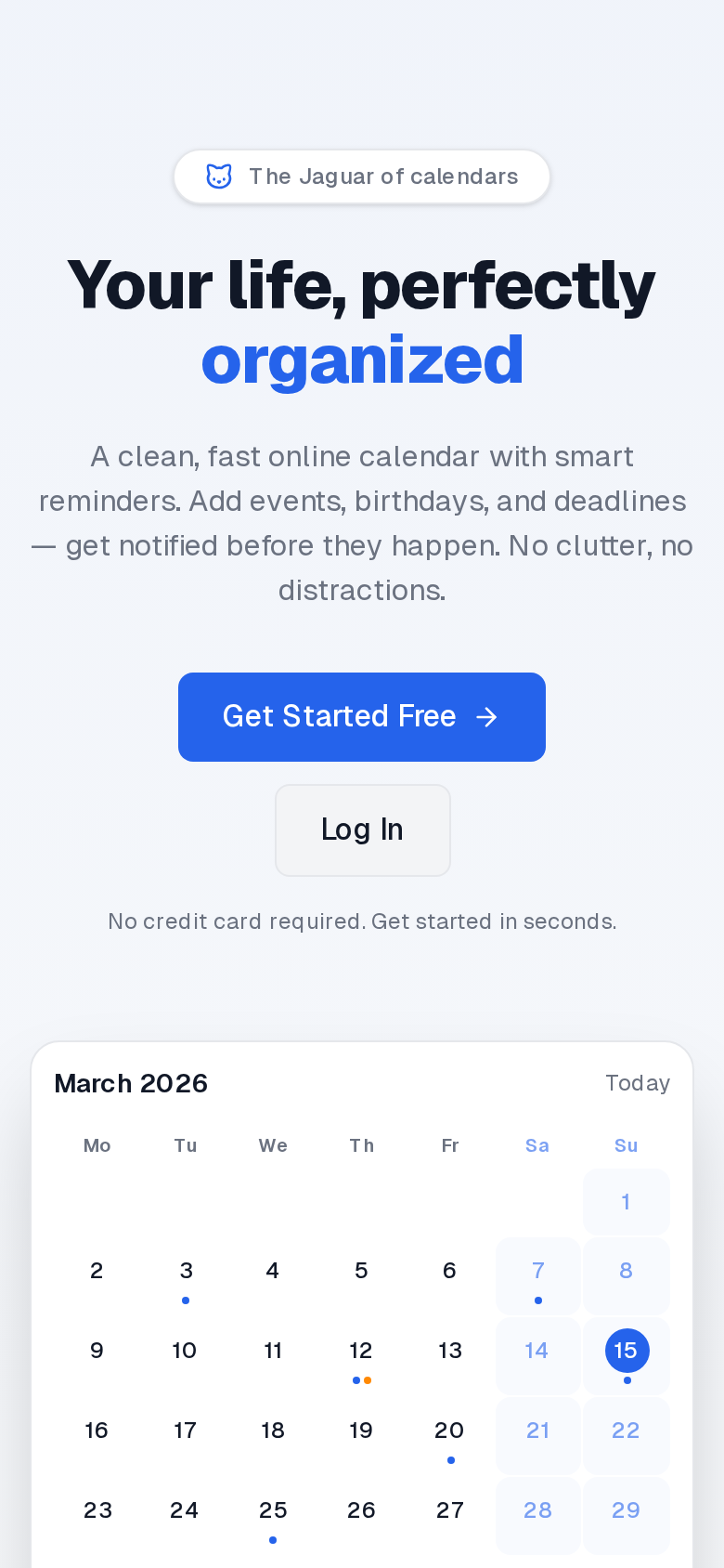 MyCalendar V gallery image