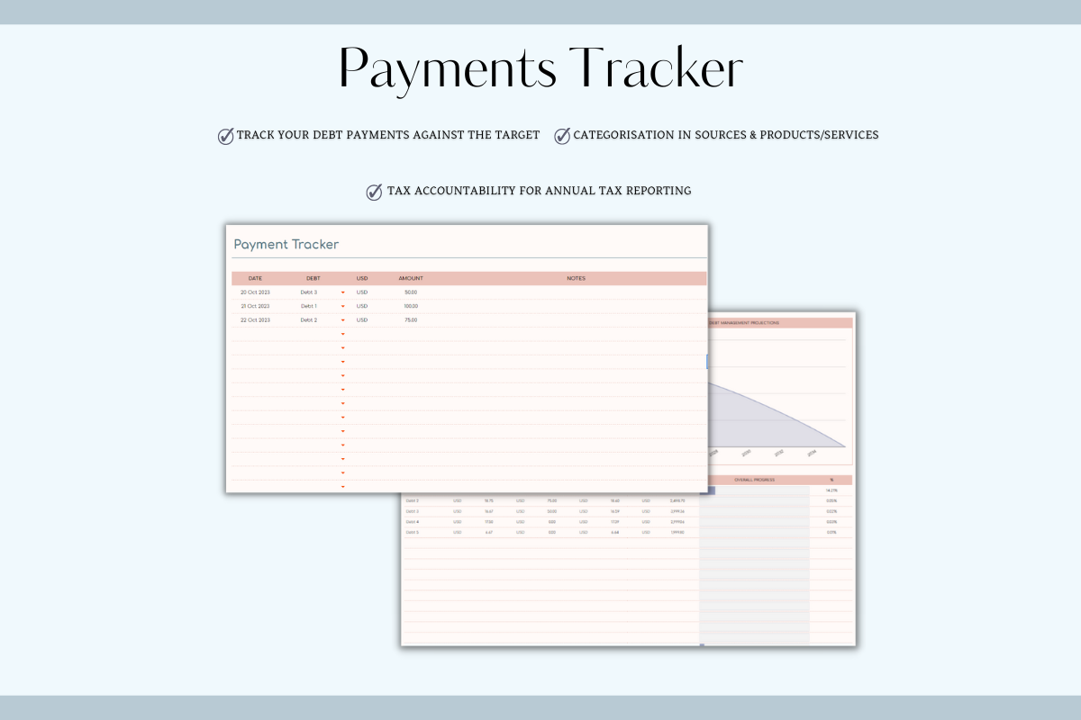 Debt Payoff Tracker Template Excel  media 4