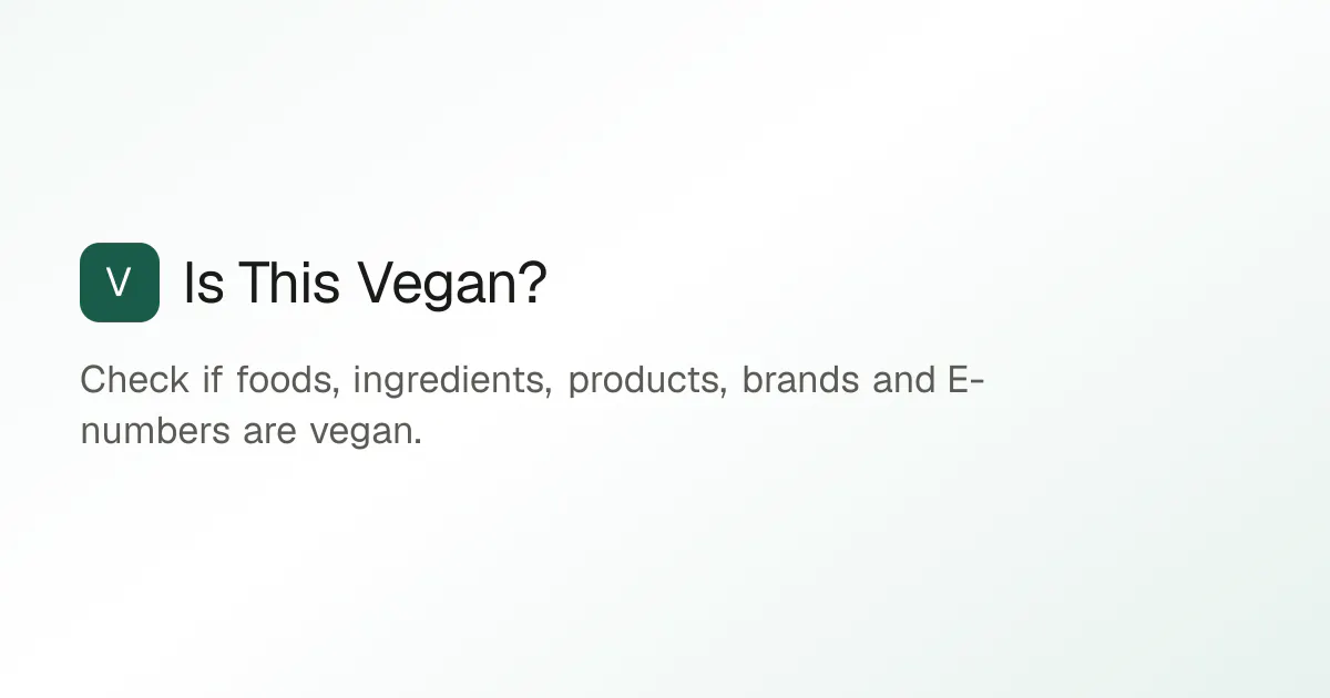 Is This Vegan? gallery image
