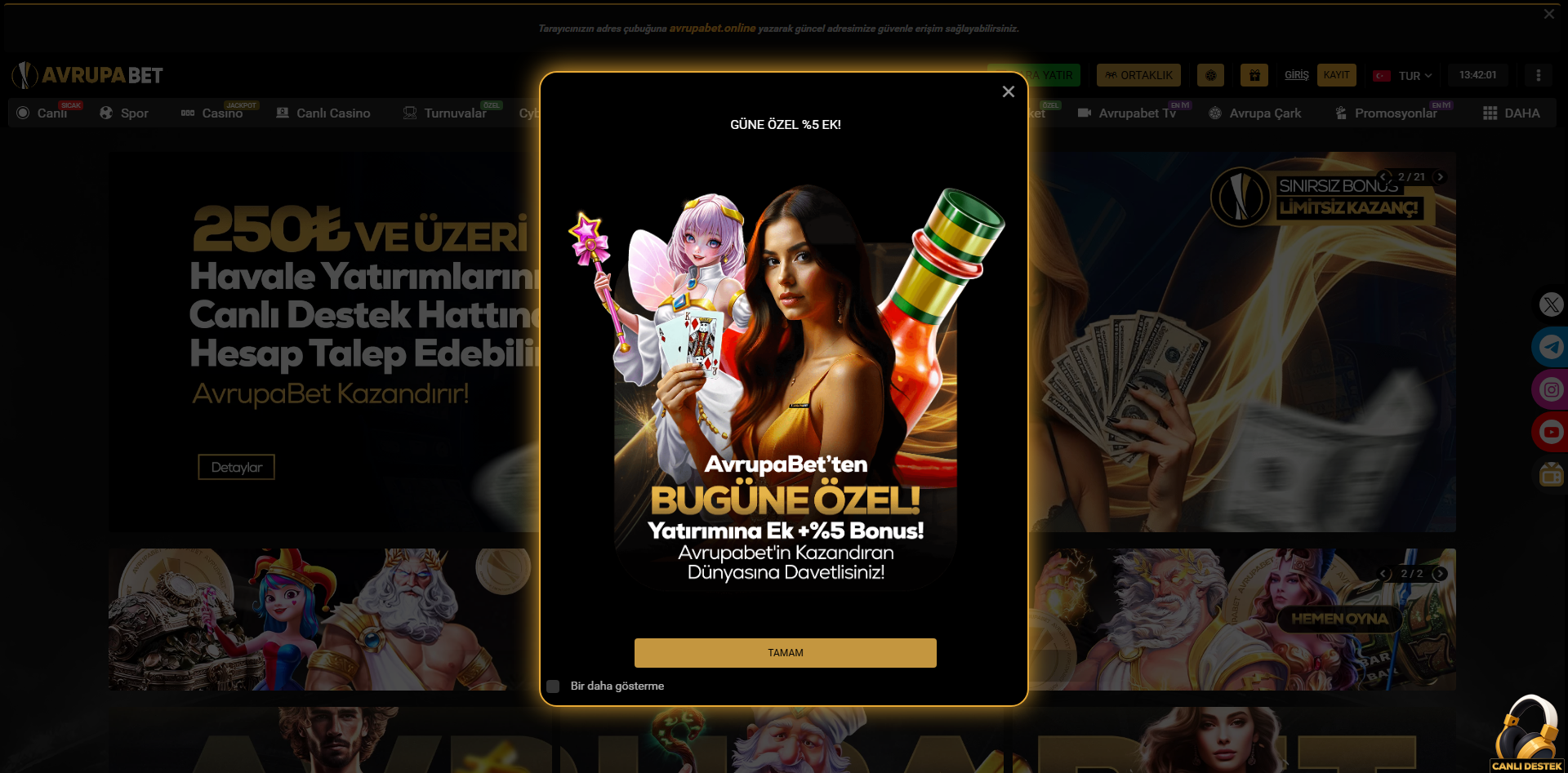 Avrupabet - Main product screenshot demonstrating key features and user interface